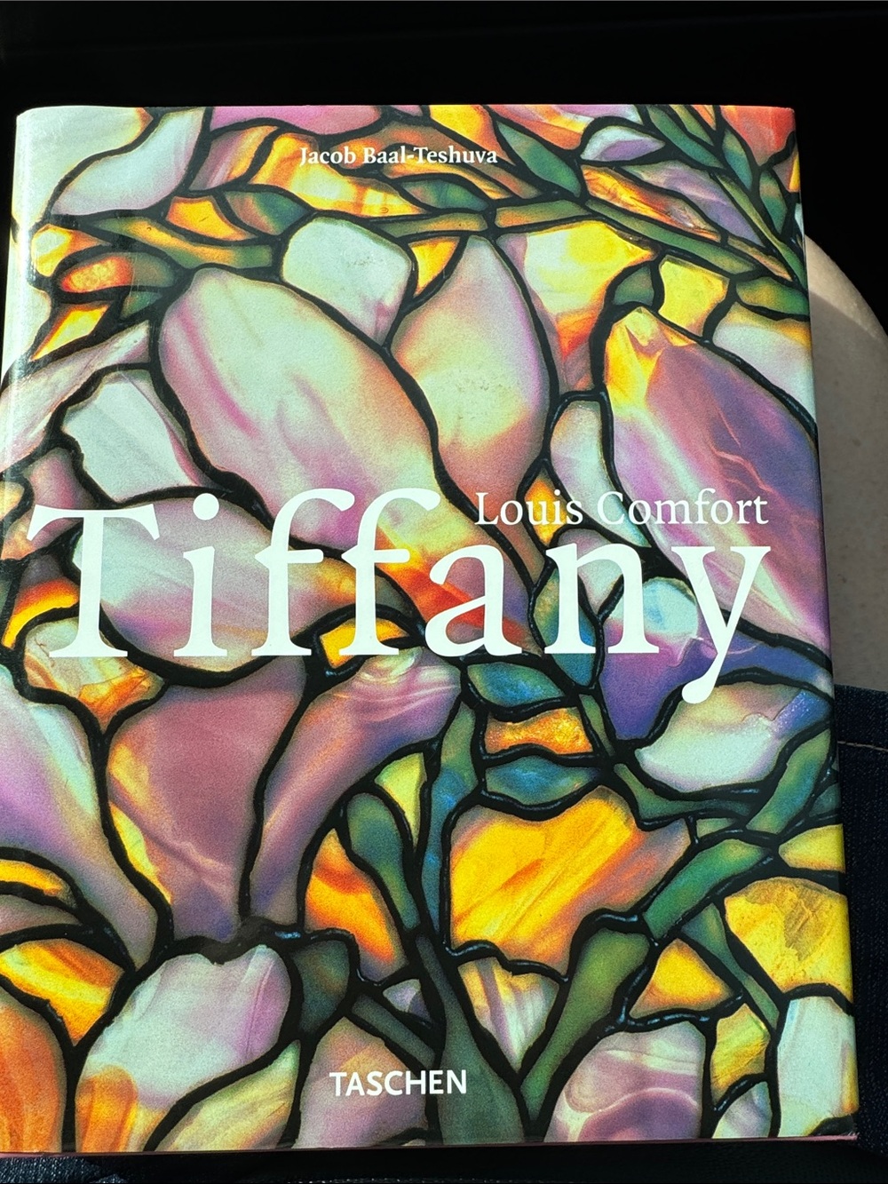 Taschen Tiffany Art Book - Multicolor Stained Glass Cover JACOB BAAL-TESHUVA